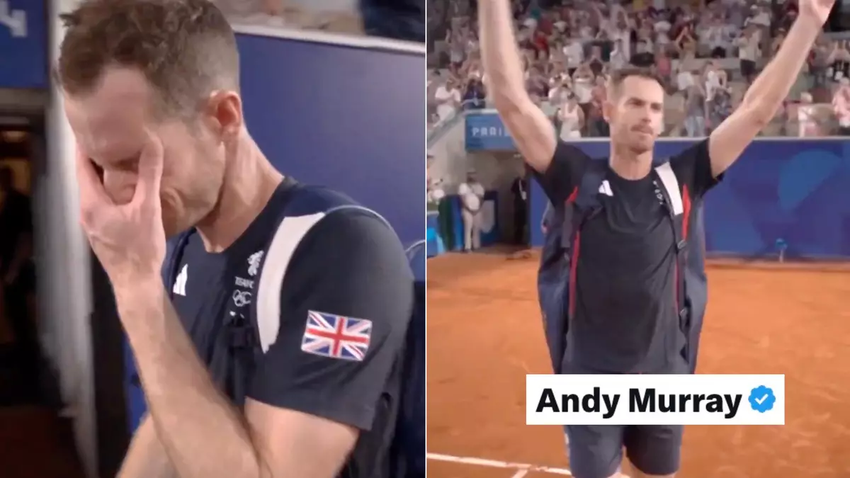 Andy Murray breaks the internet with five-word social media message as curtain closes on his tennis career