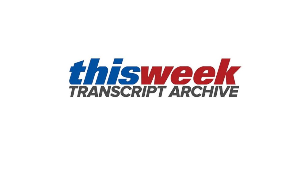 Archive: ‘This Week’ Transcripts