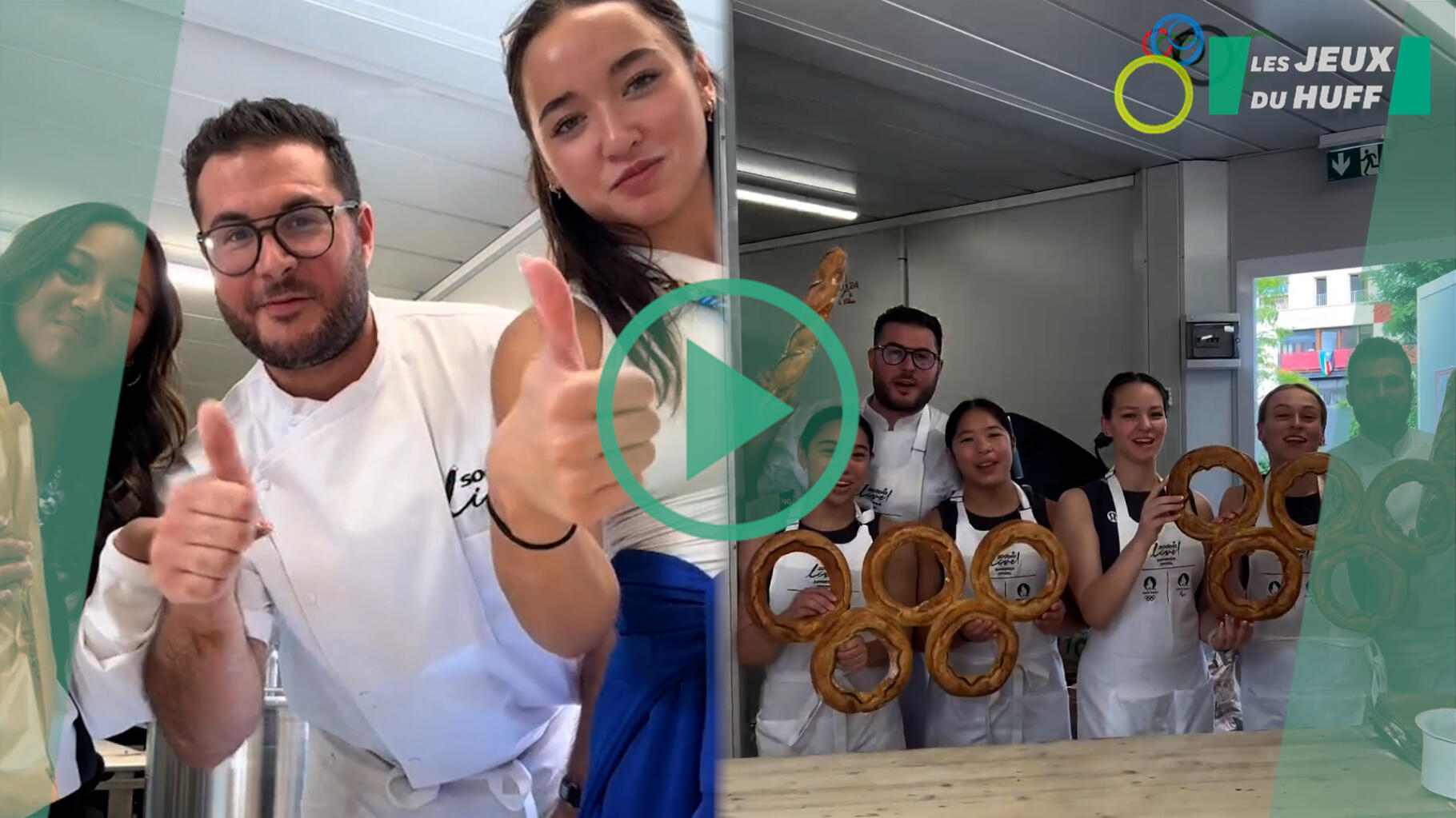 Au village olympique, les athlètes peuvent faire leurs propres baguettes (et ça leur plaît beaucoup)