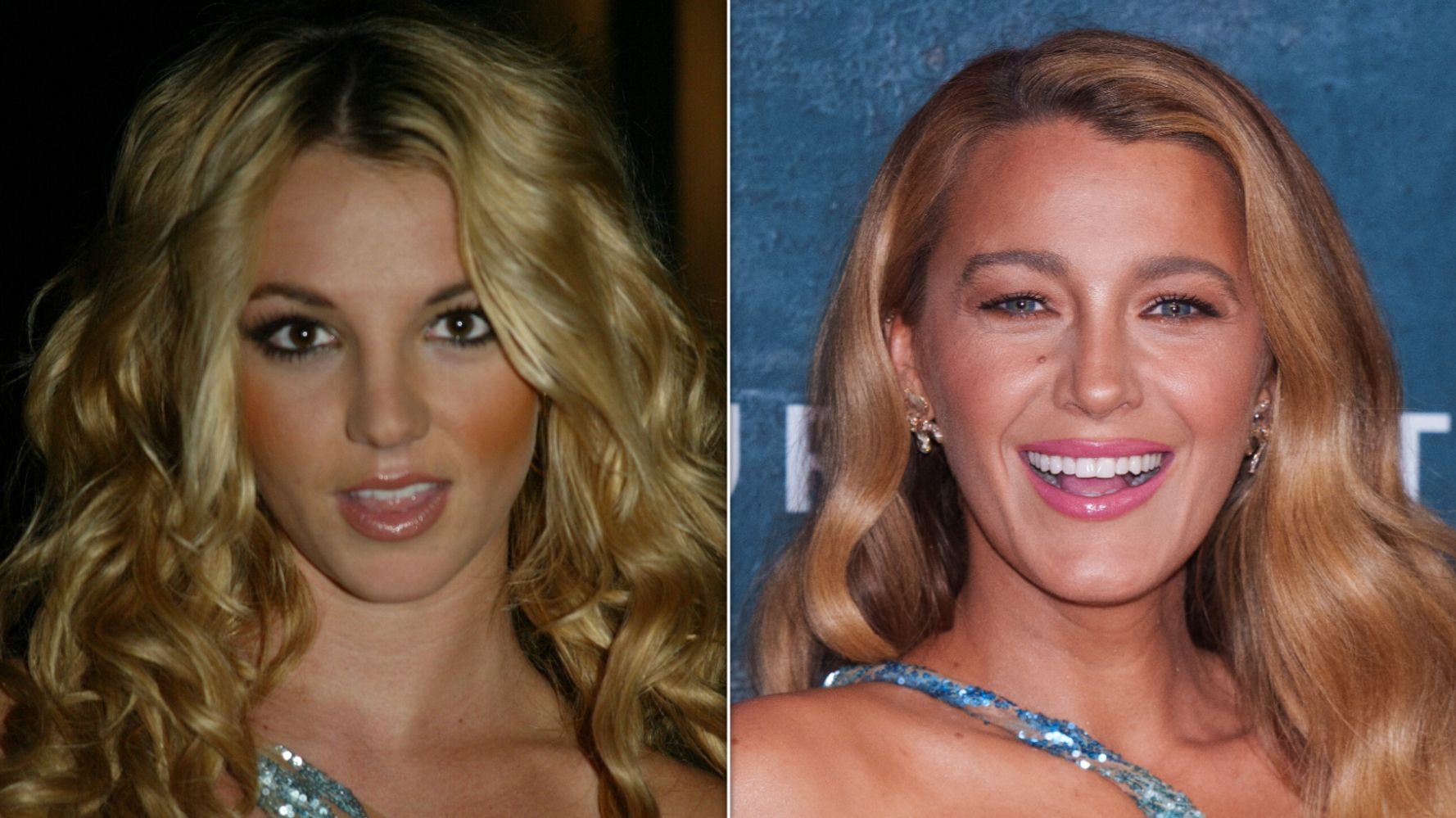 Blake Lively Stuns In Same Versace Dress Britney Spears Wore In 2002