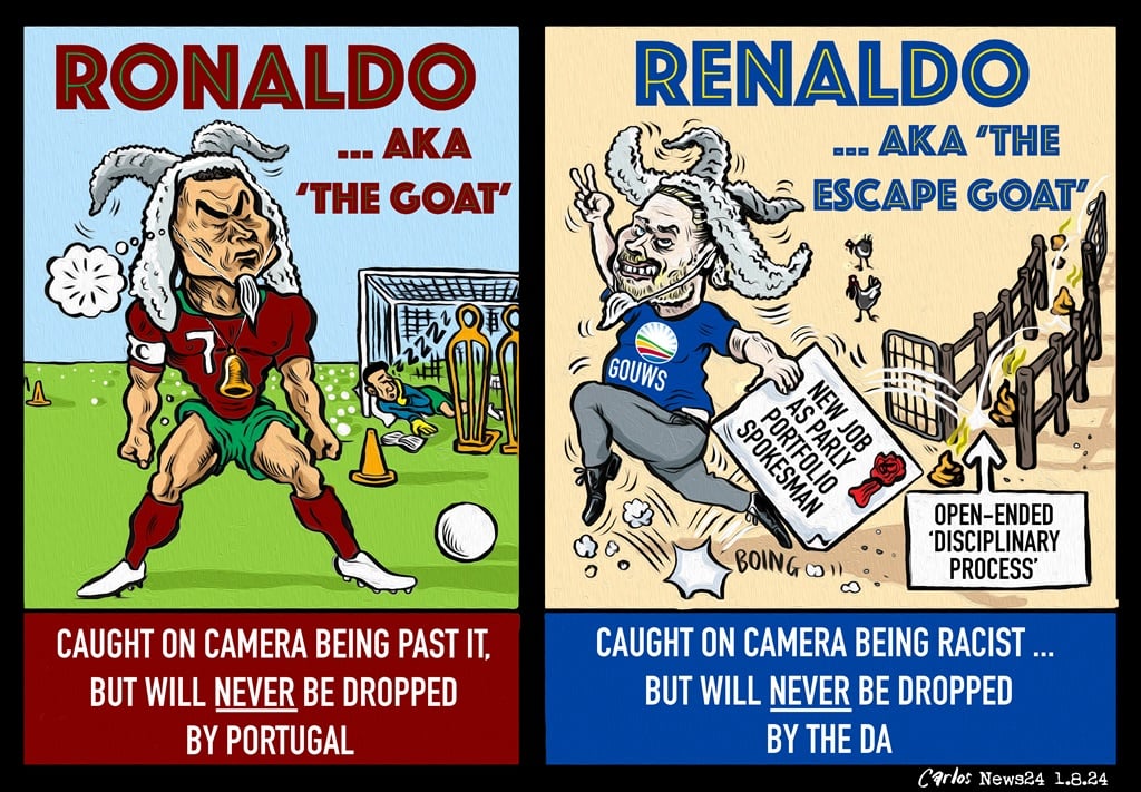 CARTOON BY CARLOS | A tale of two Renaldos