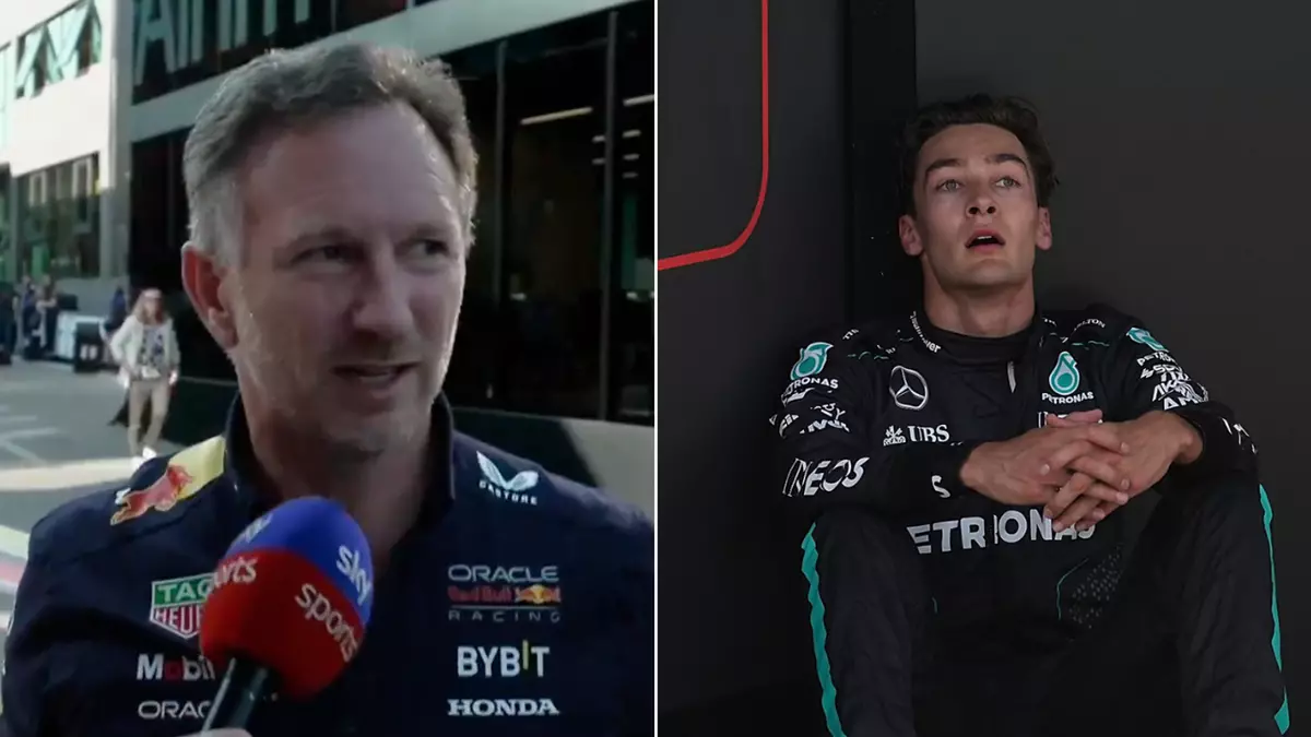 Christian Horner points out where Mercedes made ‘mistake’ before George Russell disqualification at Belgian GP