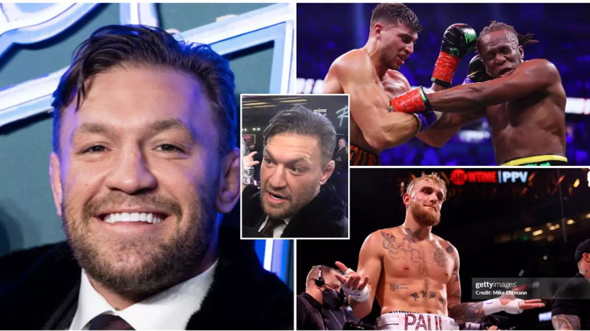 Conor McGregor picks who he’d fight out of Jake Paul, KSI and Tommy Fury