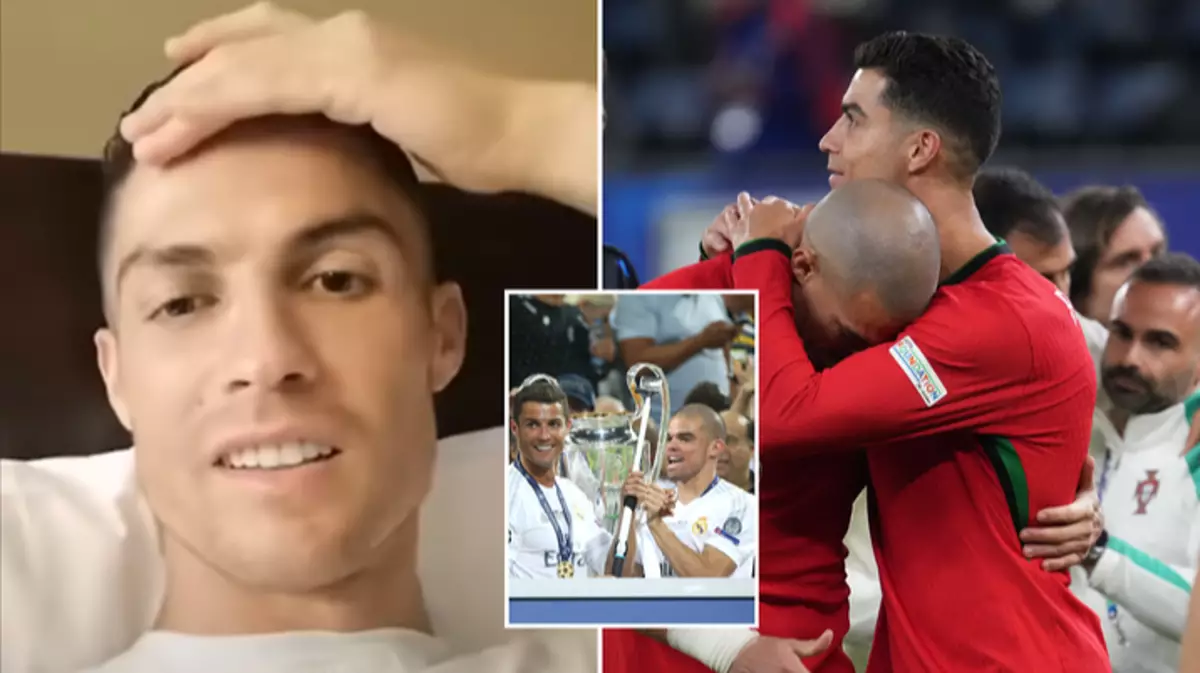 Cristiano Ronaldo breaks the internet with emotional Instagram post following Pepe’s retirement