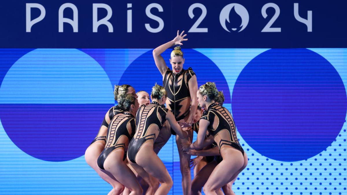 El equipo de natación artística logra el bronce y regresa a un podio olímpico 12 años después