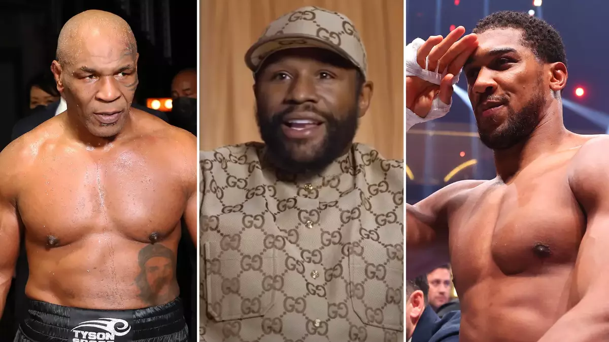 Floyd Mayweather puts Anthony Joshua above Mike Tyson in controversial all-time heavyweight rankings