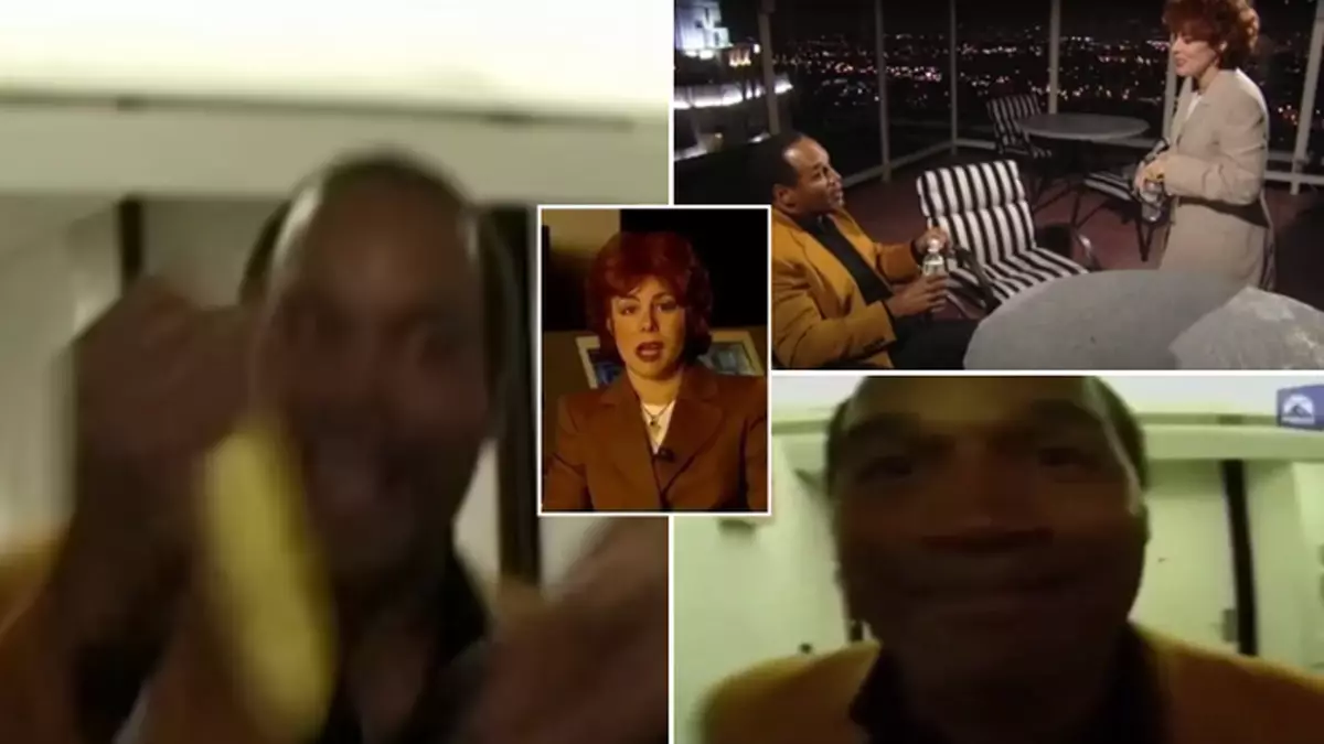 Footage of OJ Simpson pretending to stab BBC journalist during shocking TV interview resurfaces