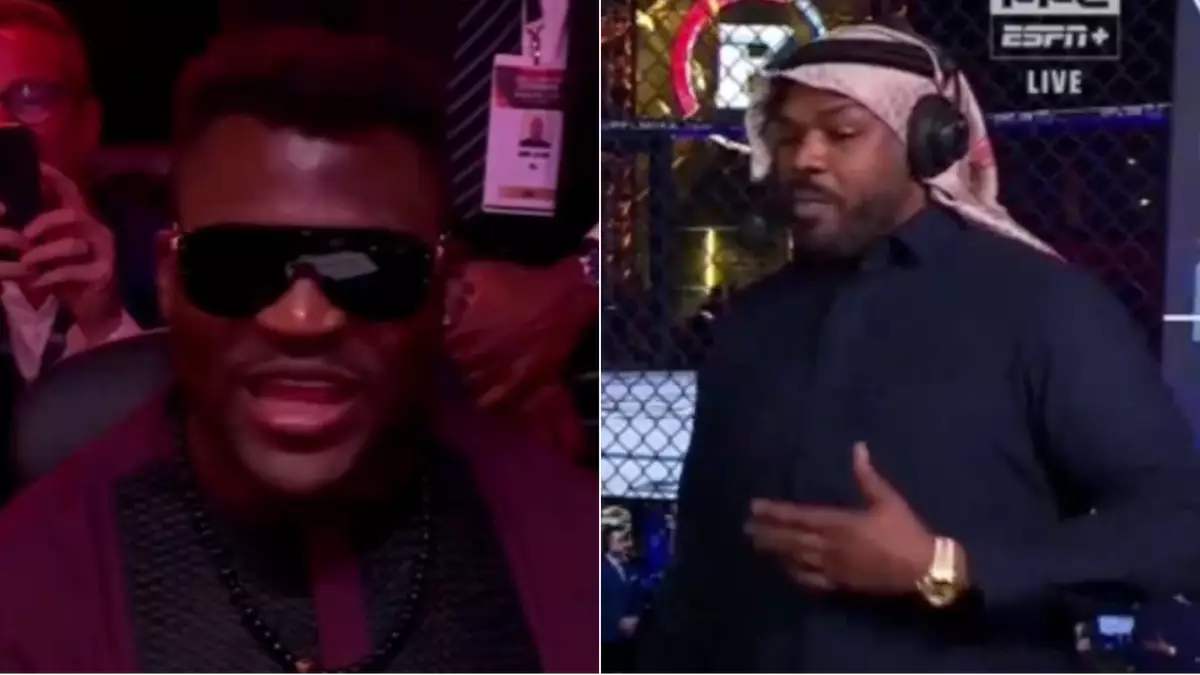 Francis Ngannou produced brutal response after Jon Jones said he’d beat him in a fight