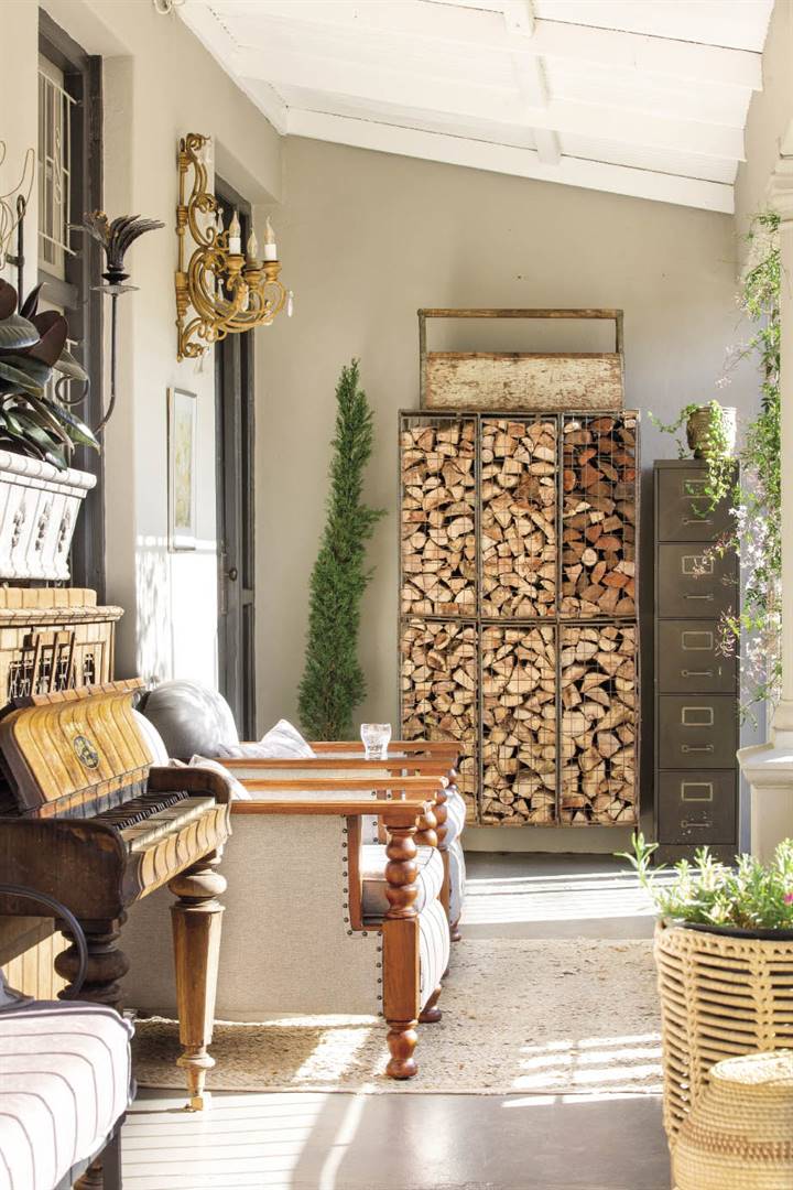 Fresh ideas for firewood storage