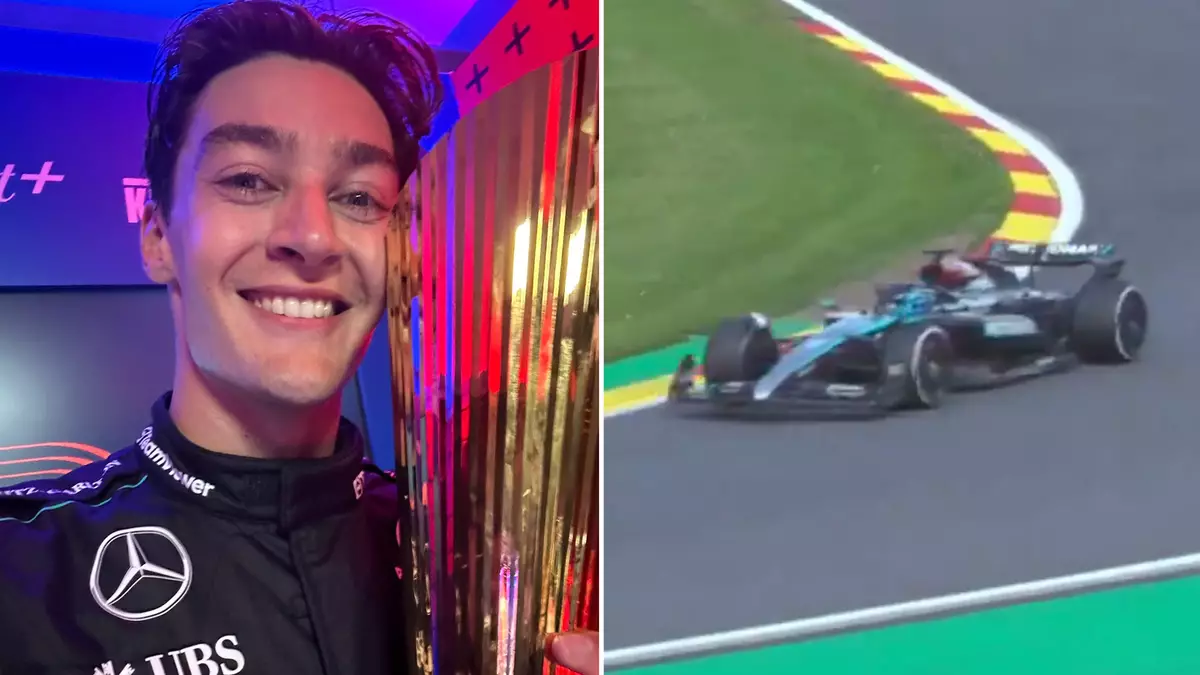 George Russell facing potential disqualification after winning Belgian Grand Prix