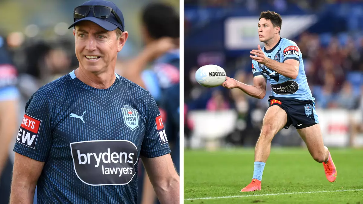 Greg Alexander explains decision to pick Mitchell Moses as New South Wales’ Nathan Cleary replacement