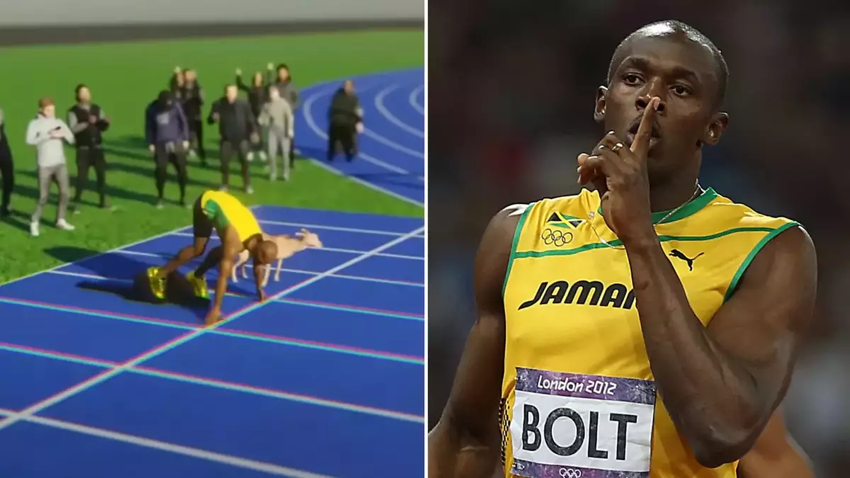 Incredible simulation shows the speed difference between Usain Bolt and the world’s fastest dog