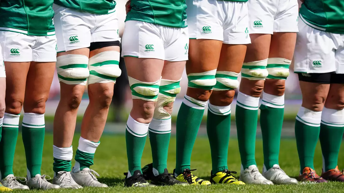 Ireland women’s rugby team request to wear dark shorts over period anxieties