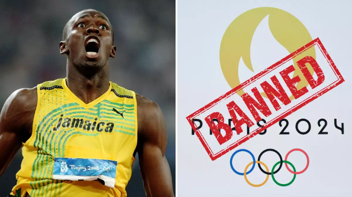 Item has been banned from Paris Olympics that Usain Bolt used everyday