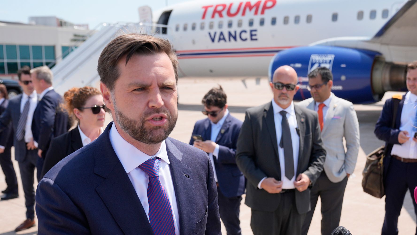 JD Vance Says That ‘Hopefully’ Air Force Two Will Be His Soon