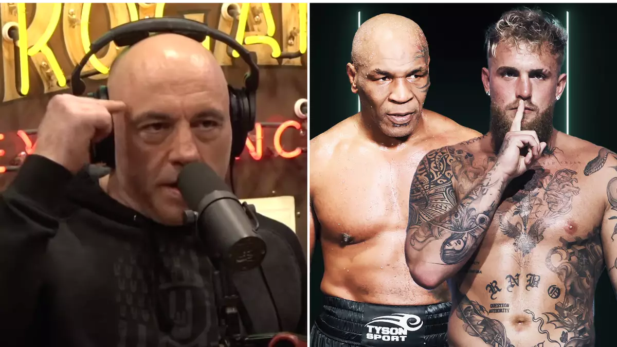 Joe Rogan holds nothing back when making Mike Tyson vs Jake Paul fight prediction