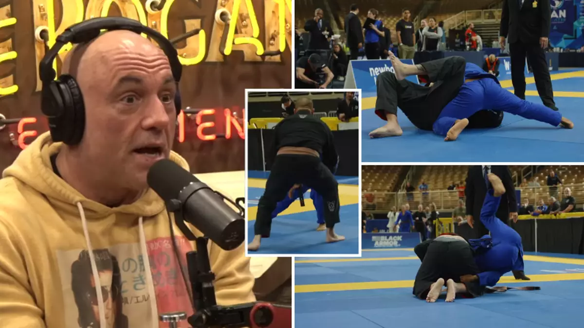 Joe Rogan stunned by what UFC legend did to opponent who was 100 pounds heavier than him