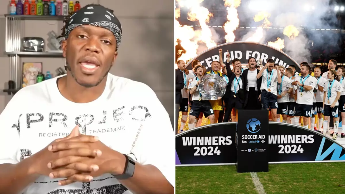 KSI brands Soccer Aid 2024 ‘awful’ and highlights huge problem he has with charity match