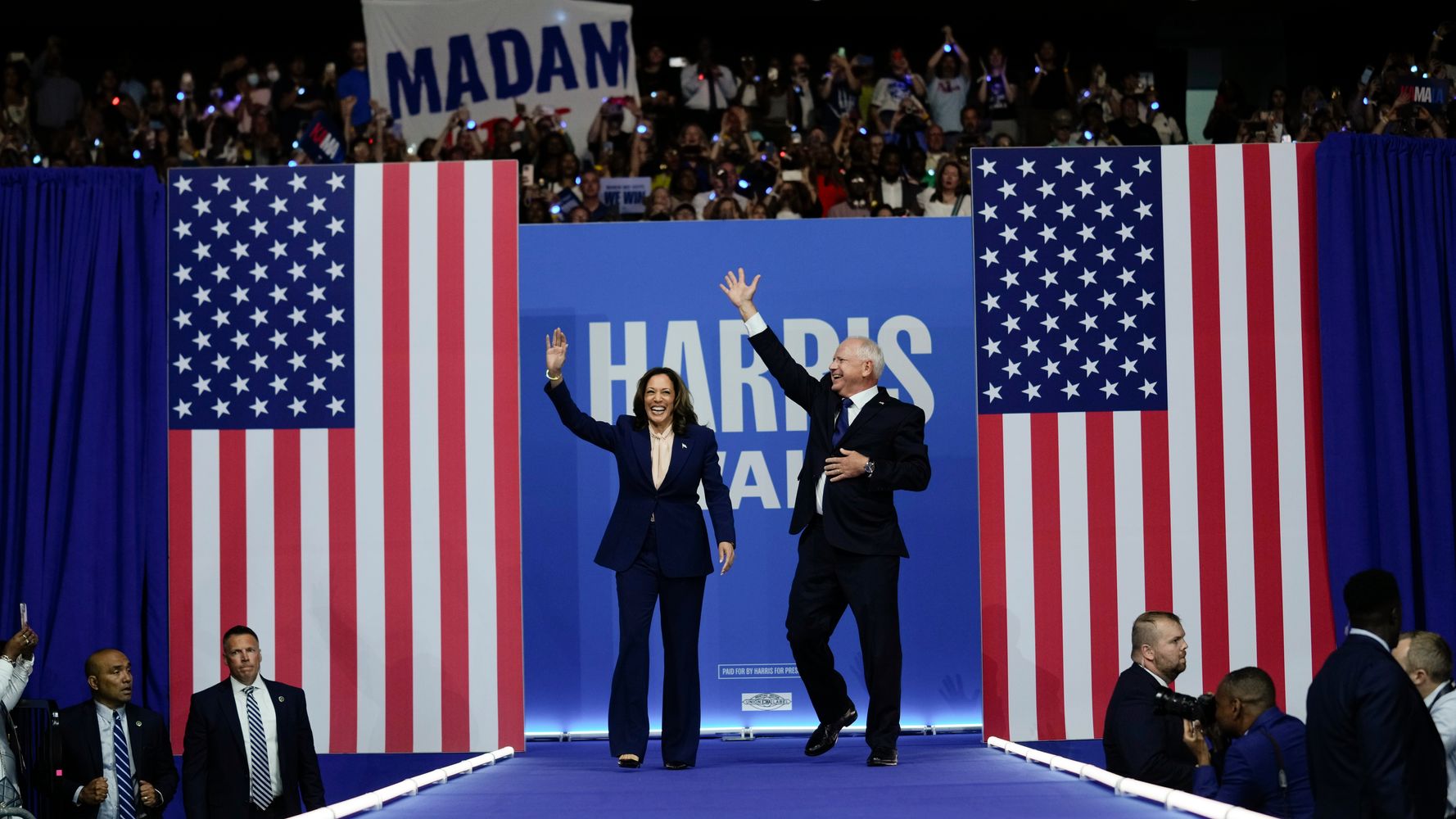 Kamala Harris And Tim Walz Hit Campaign Trail, Donald Trump Goes On Attack: Live Updates