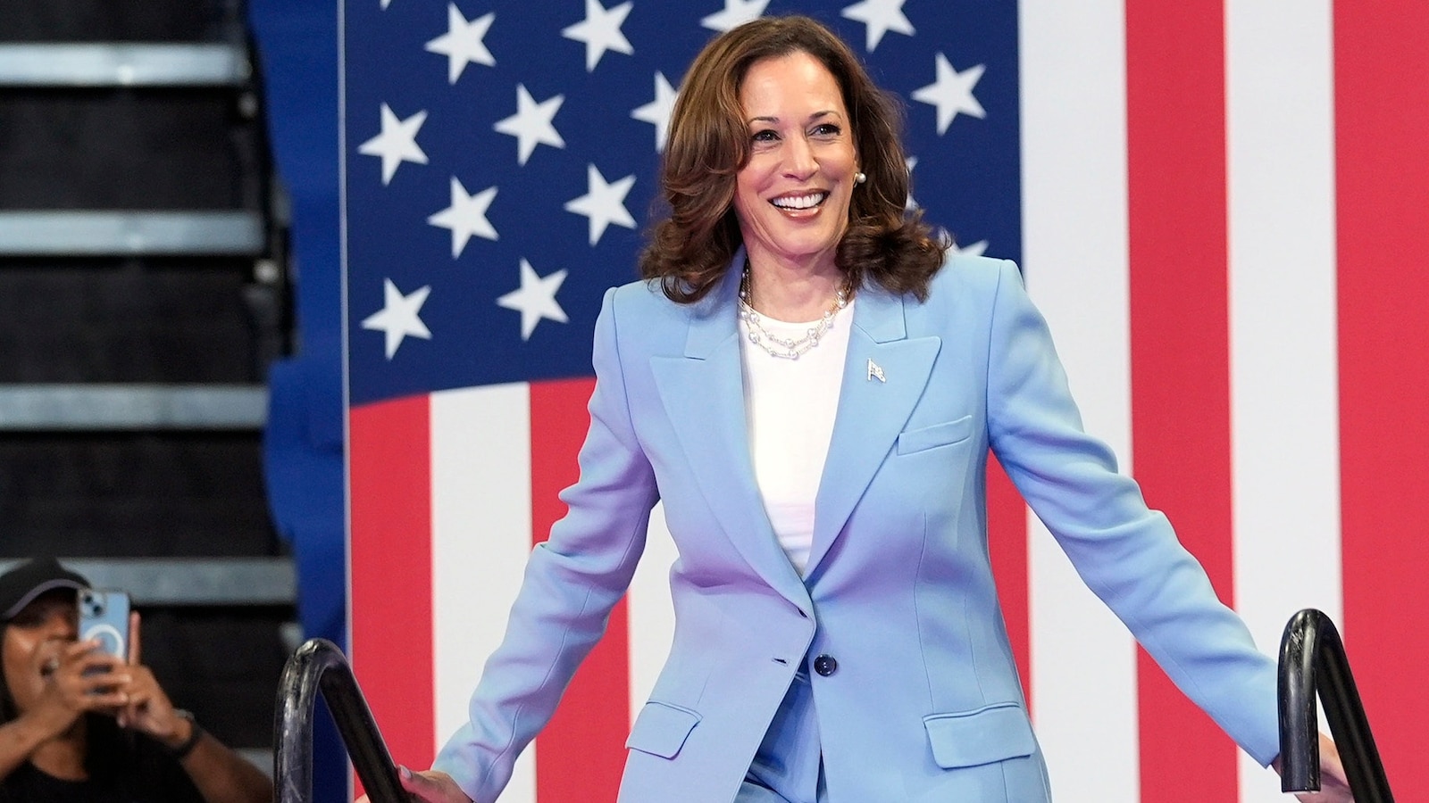 Kamala Harris earns majority of Democratic roll call votes, achieving historic presidential nomination