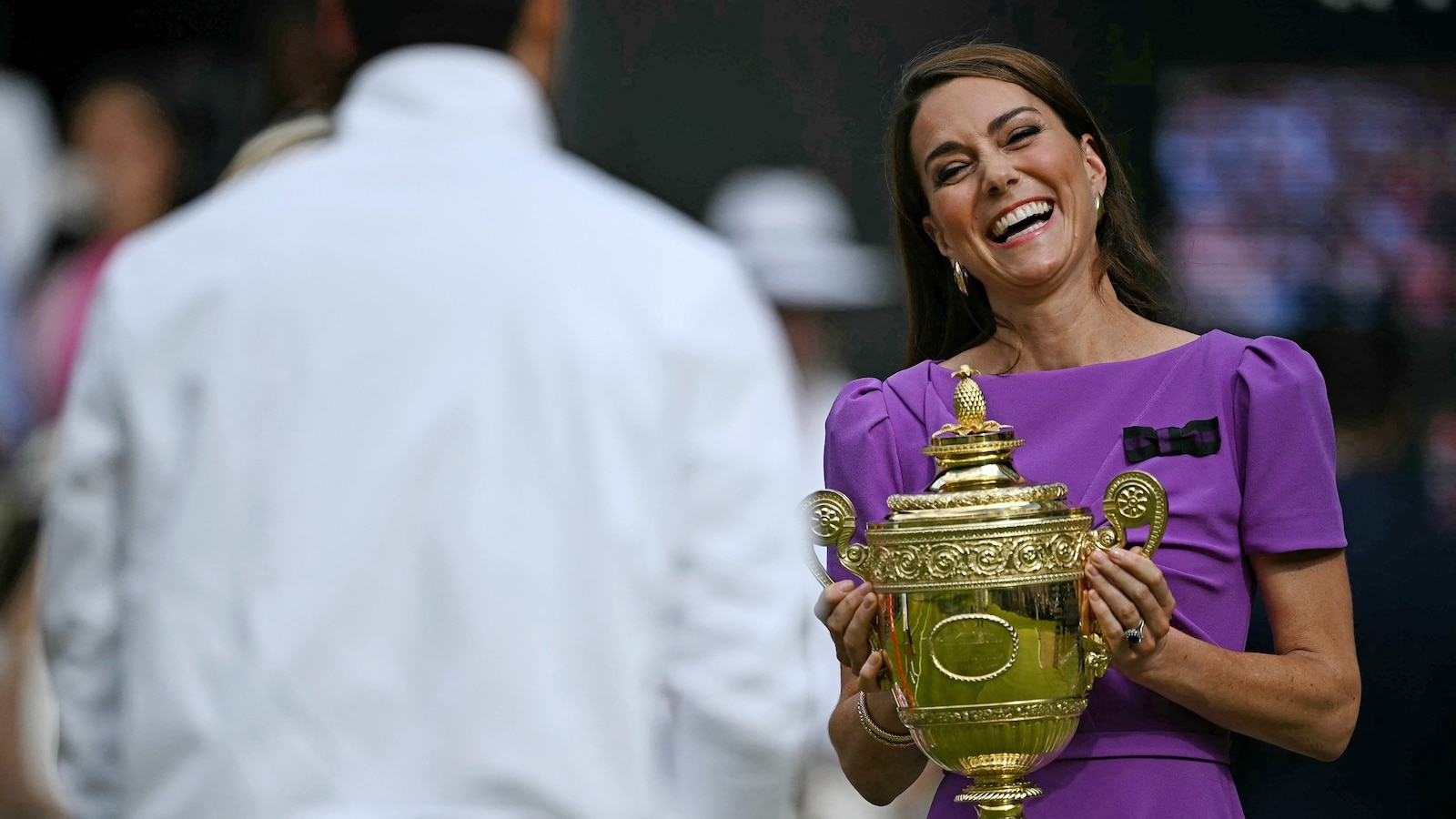 Kate Middleton joined by Princess Charlotte at Wimbledon amid cancer treatment