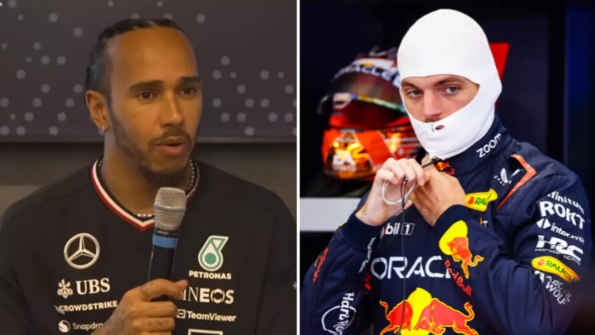 Lewis Hamilton aims latest savage dig at Max Verstappen as F1 champion handed huge penalty for Belgian GP