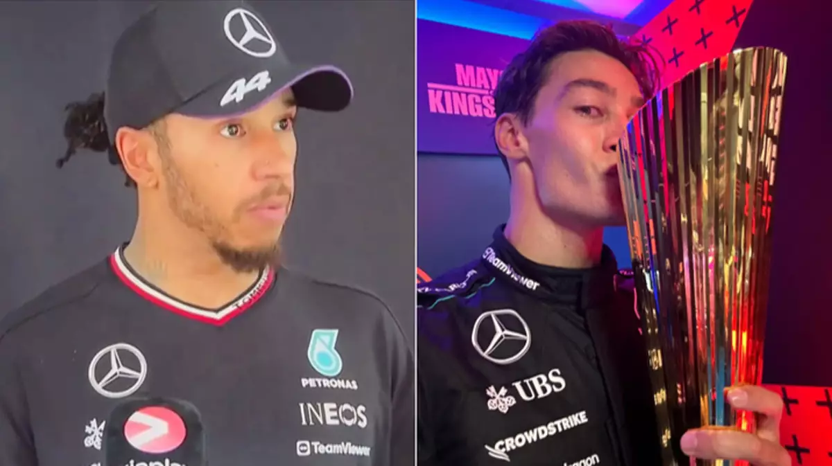 Lewis Hamilton breaks silence after winning Belgian GP following George Russell disqualification