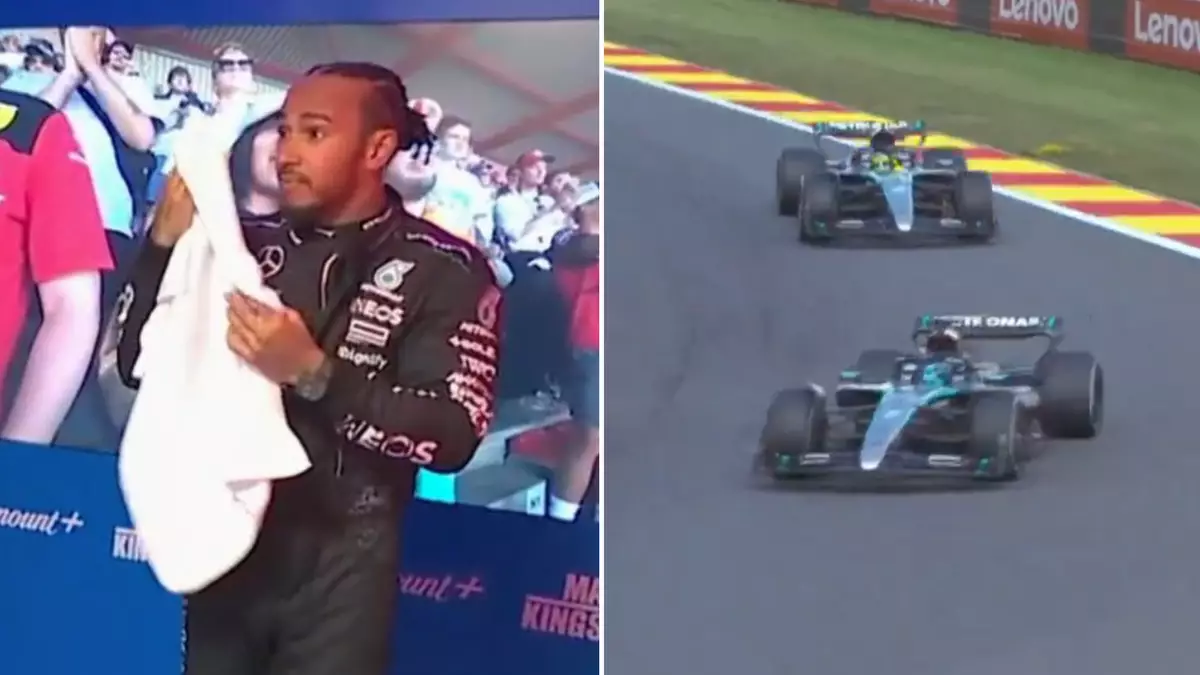 Lewis Hamilton slams Mercedes’ strategy in cool down room as George Russell beats him at F1 Belgian GP