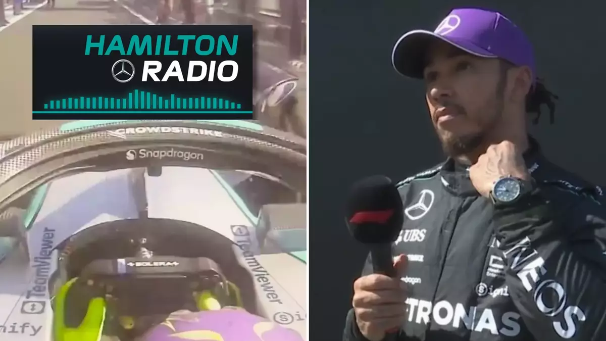 Lewis Hamilton’s post-race radio immediately after crossing line at Belgian Grand Prix speaks volumes