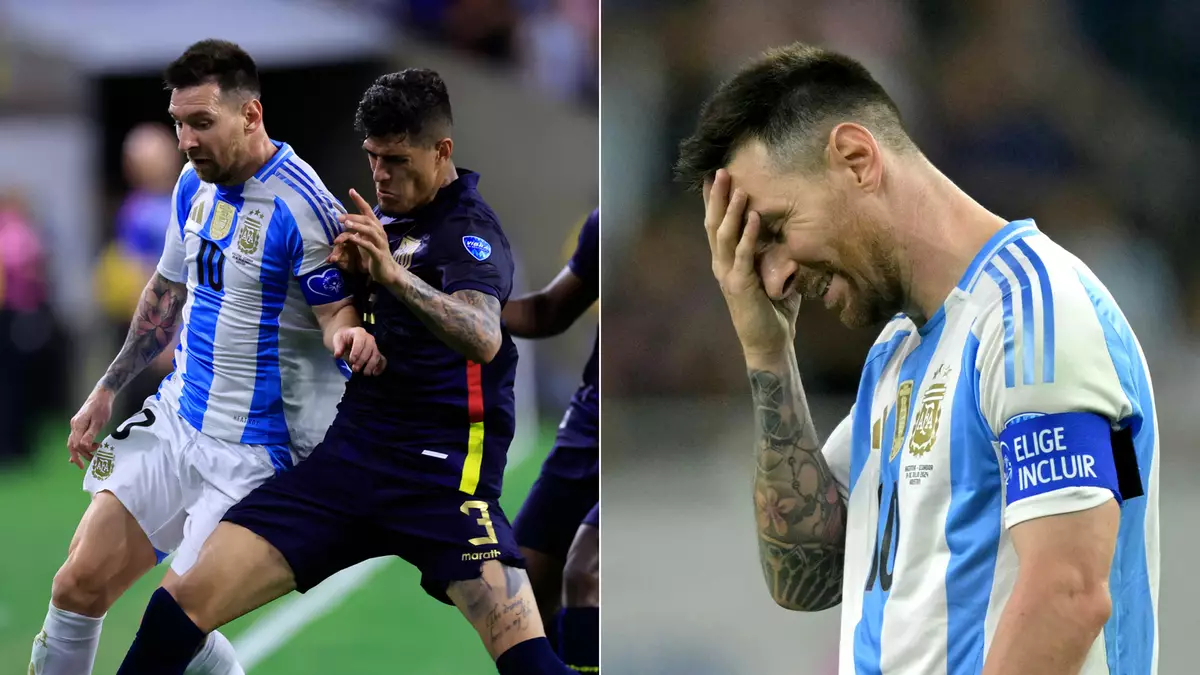 Lionel Messi’s stats from Argentina win vs Ecuador in the Copa America emerge and have got fans talking