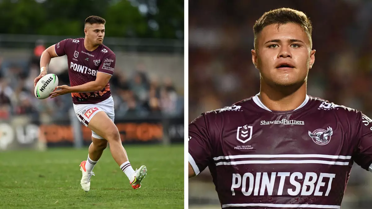 Manly star told to ‘grow up’ after reports of training ground bust up with teammate