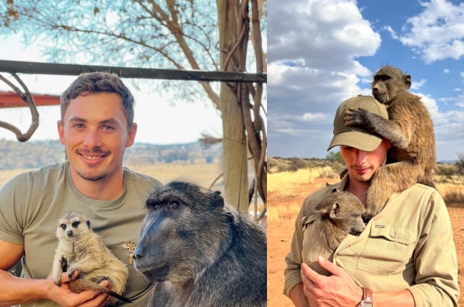 Namibian farmer’s cute videos of his wild animals earn him global adoration