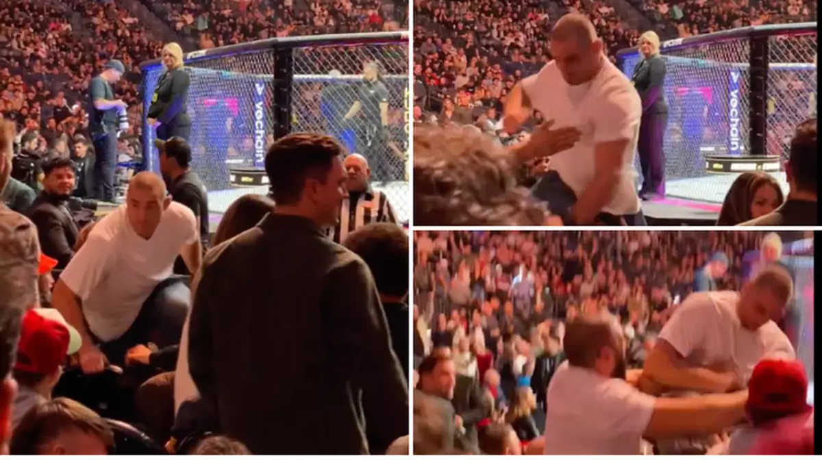 New footage of Sean Strickland’s brawl with Dricus du Plessis during UFC 296 shows exactly what happened