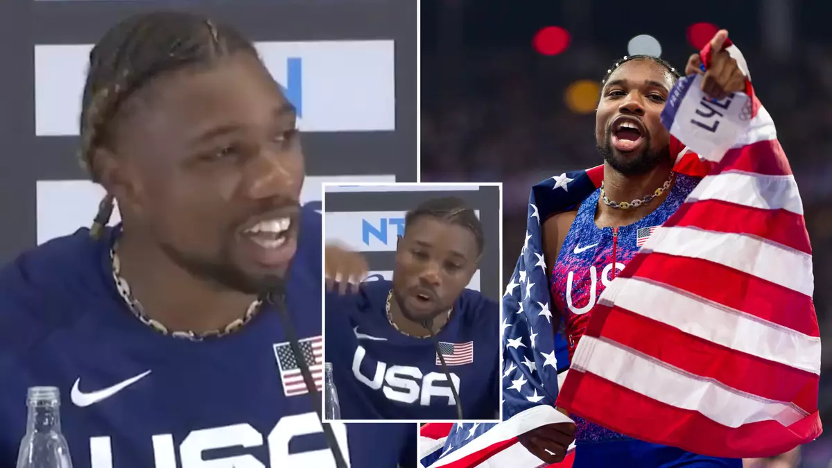 Olympic viewers only just realising why NBA fans are ‘hating’ on 100m champion Noah Lyles as video resurfaces