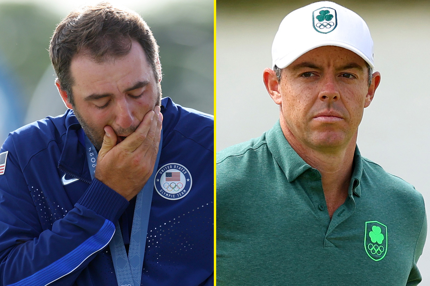 Rory McIlroy fires subtle X-Rated jibe at LIV Golf as emotional Scottie Scheffler cries on Olympic po…