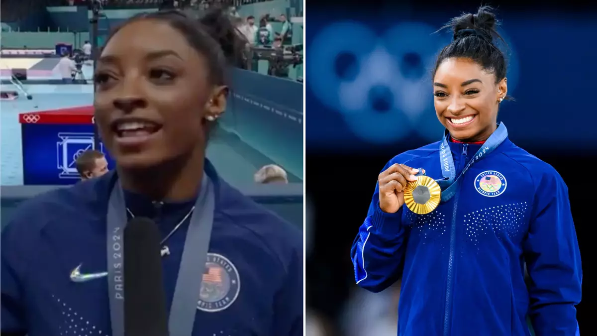 Simone Biles demands reporters stop asking Olympic medal winners one specific question