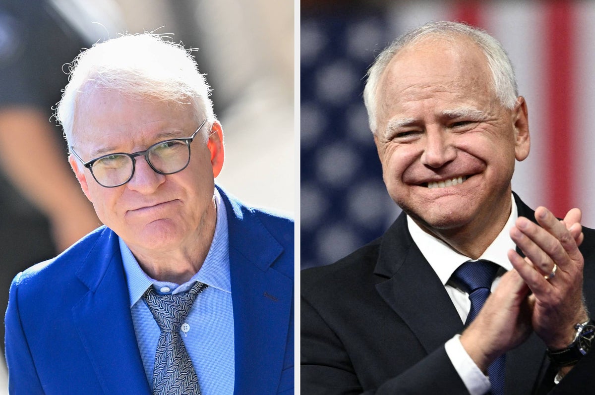 Steve Martin Won’t Play Tim Walz On Saturday Night Live