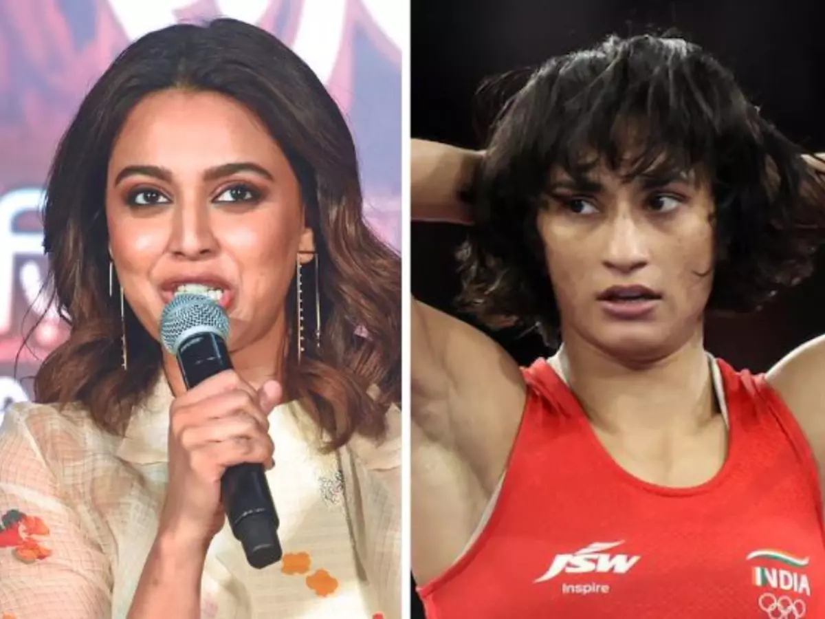 Swara Bhasker suggests conspiracy behind Vinesh Phogat’s Olympics disqualification, gets trolled