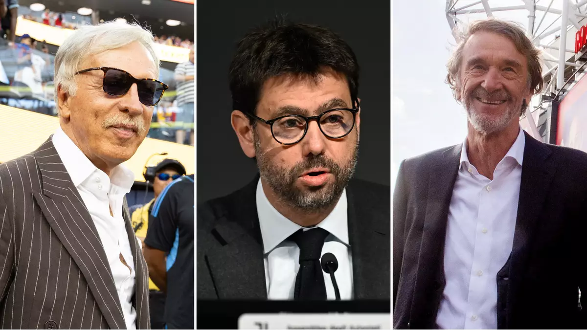 The top 20 richest sports club owners in the world named with Man City’s Sheikh Mansour only sixth