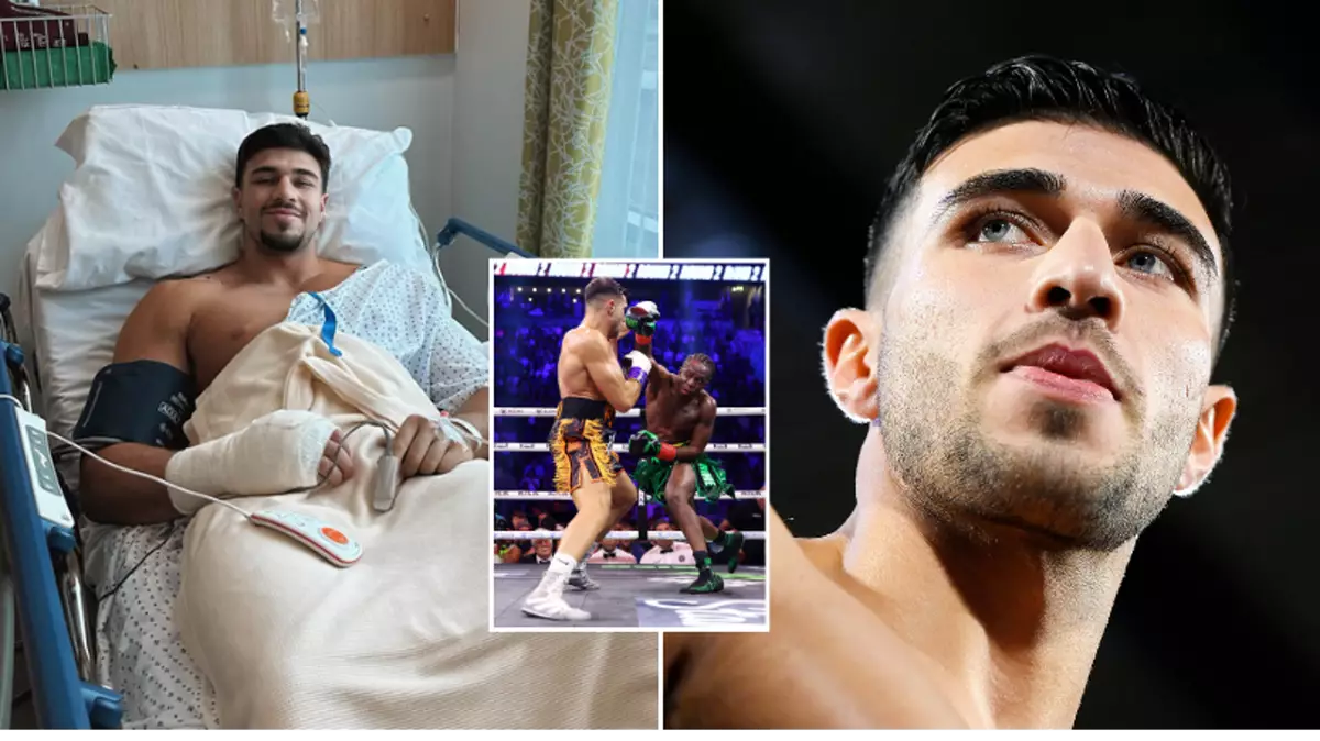 Tommy Fury in hospital for surgery after struggling with ‘extreme pain’ for four years