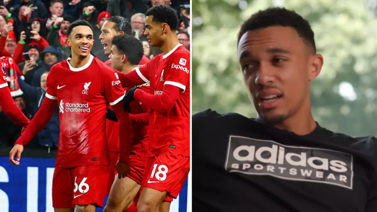 Trent Alexander-Arnold didn’t hesitate when naming the best player he’s ever seen in his career