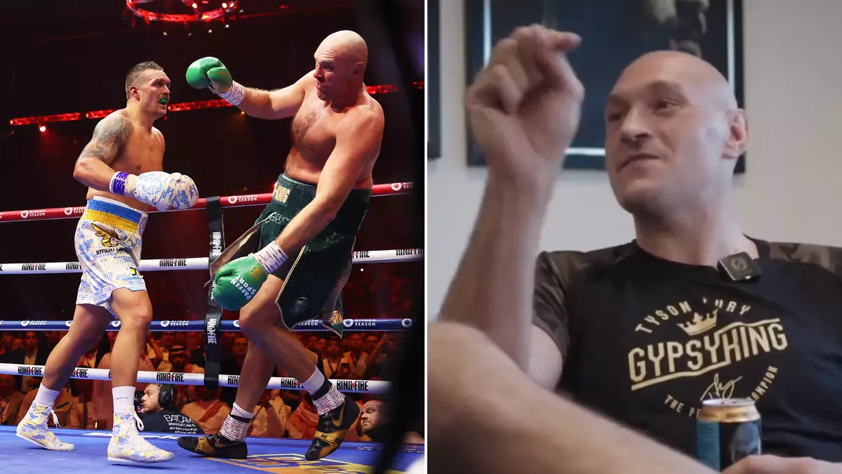 Tyson Fury dismantles Oleksandr Usyk’s victory over him after ‘watching the fight back lots’