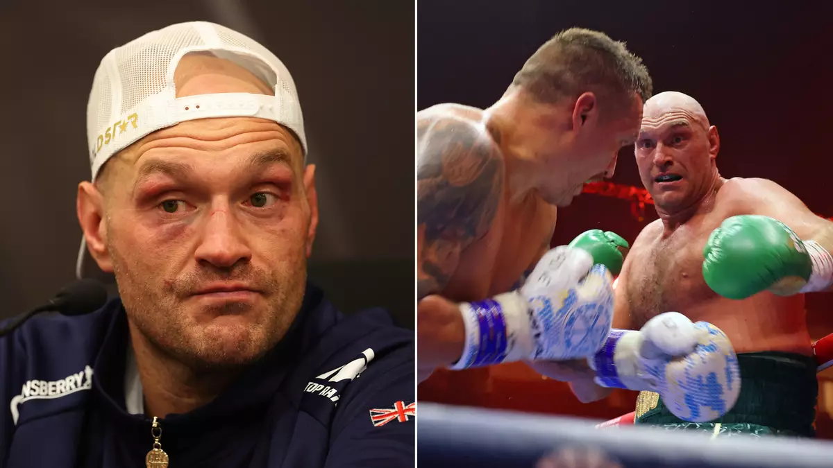 Tyson Fury given shock world ranking after losing world title to Oleksandr Usyk