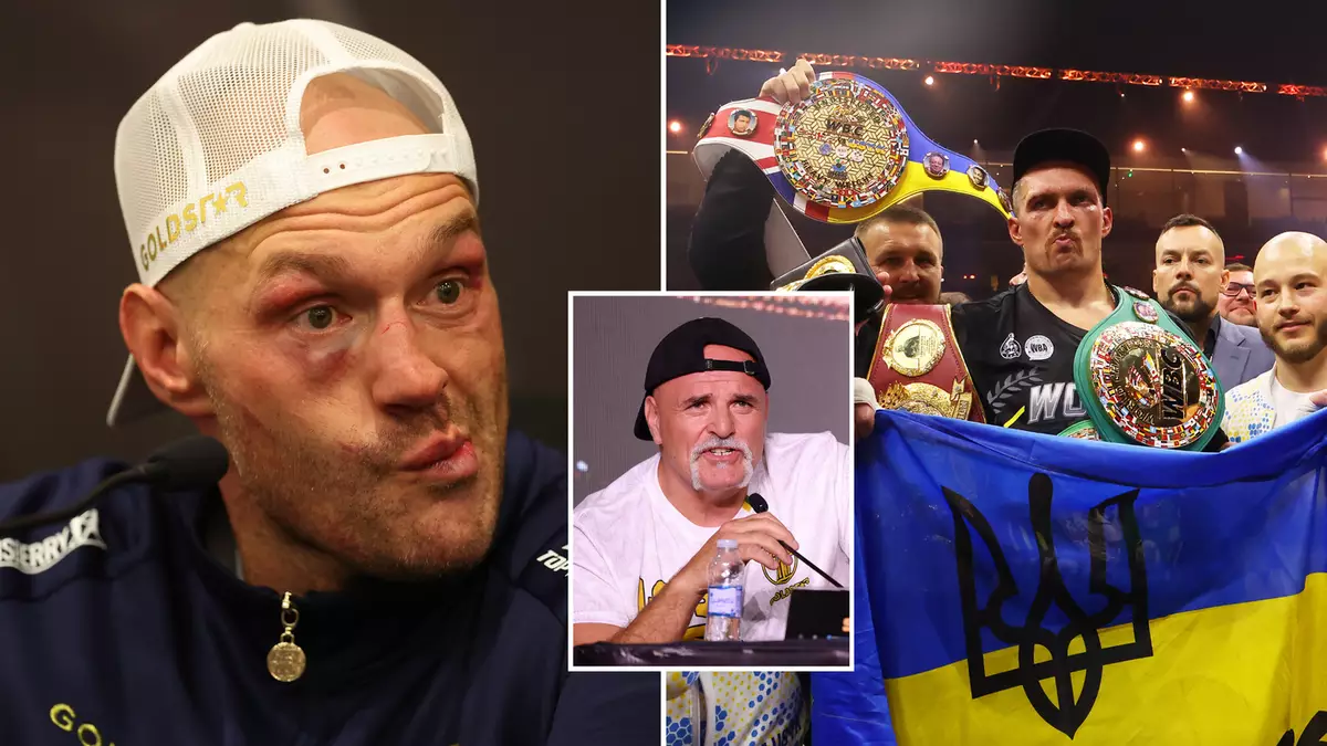 Tyson Fury told to make huge change for Oleksandr Usyk rematch that John Fury won’t like