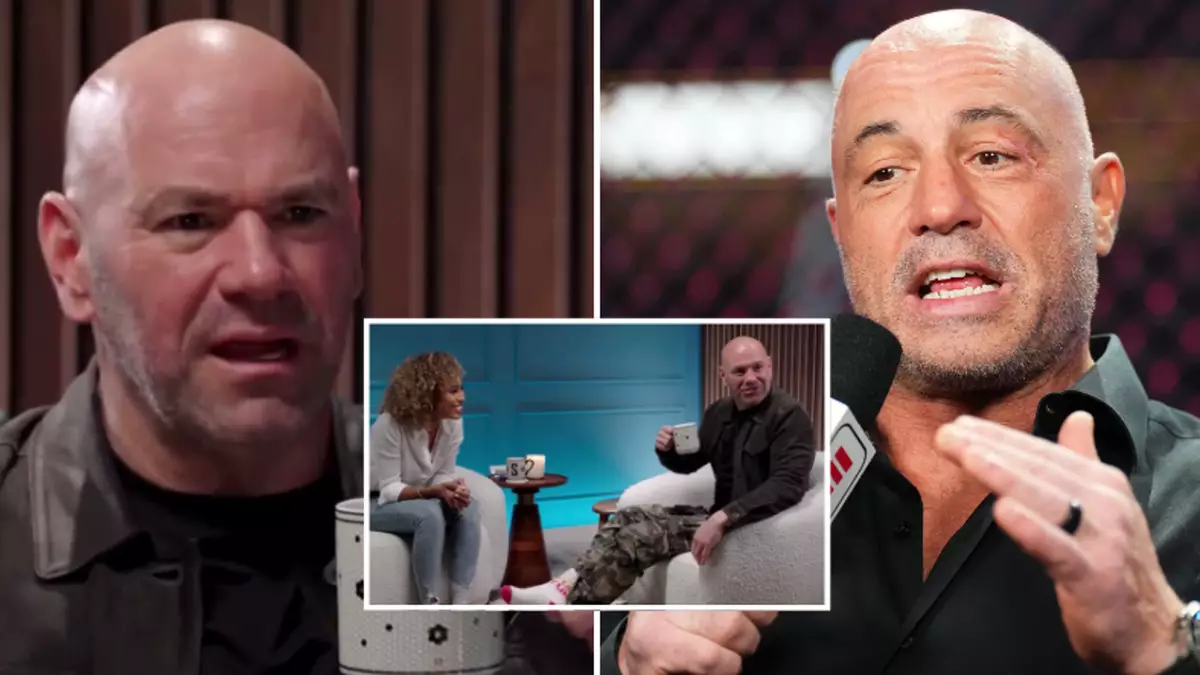 UFC boss Dana White’s X-rated reaction after presenter mistakes him for Joe Rogan during interview