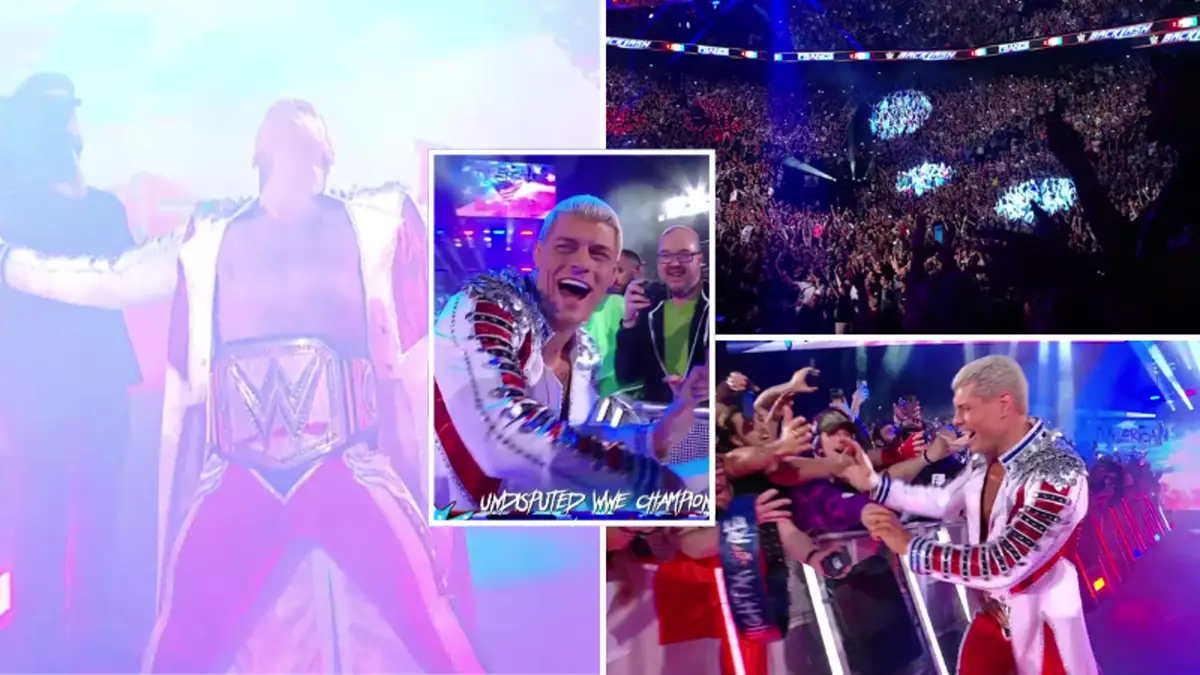 WWE fans at Backlash France produce loudest ever ‘WOAH’ during Cody Rhodes entrance