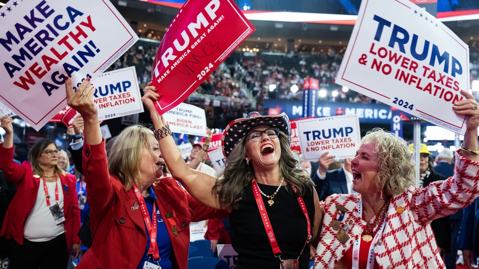 What we heard about the economy, immigration and foreign policy at the RNC