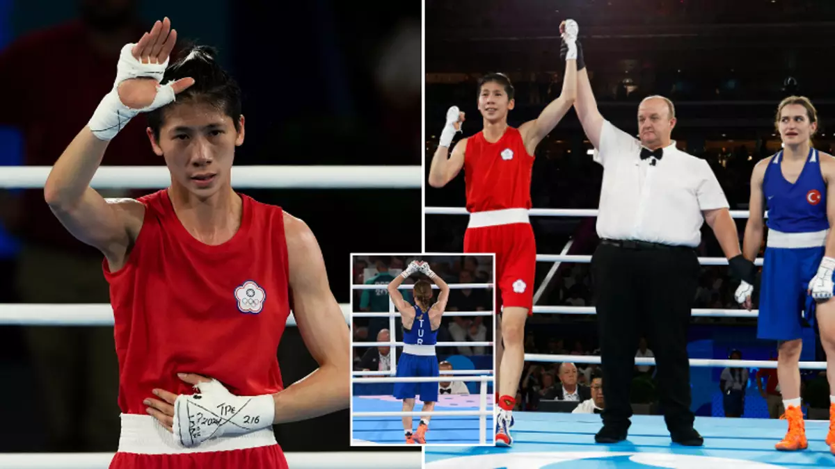 Women’s Olympic boxing thrown into further gender controversy after gesture made following semi-final bout