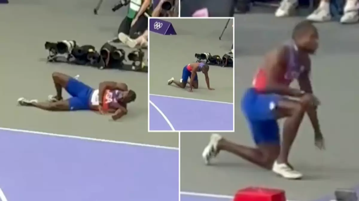 Worrying post-race footage of Noah Lyles emerges as news of positive COVID test comes to light