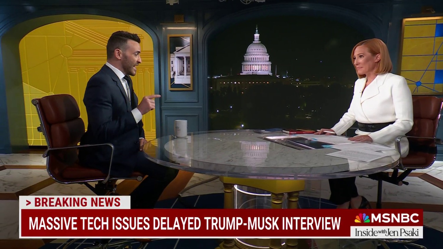 ‘At least he’s consistent’: Brian Tyler Cohen on Elon Musk’s failed interview with Donald Trump